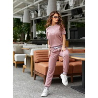 Костюм 487 колір пудра