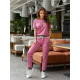 Костюм 487 колір рожевий