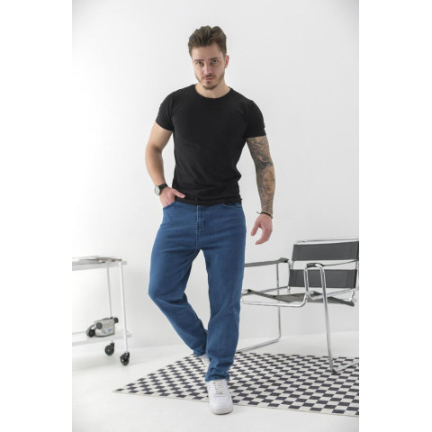 Джинси Чоловічі Regular Fit Without Karma Блакитні