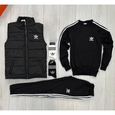Світшот + штани + жилетка Adidas