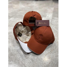 Кепка бейсболка Loro Piana LUX ПОМАРАНЧЕВИЙ CapLp005