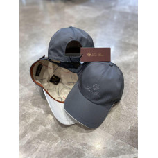 Кепка бейсболка Loro Piana LUX СІРИЙ CapLp005