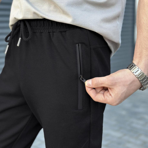 Штани Pobedov Everyday Чорний