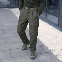 Штани зимові Pobedov Fight Хакі