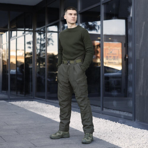 Штани зимові Pobedov Fight Хакі