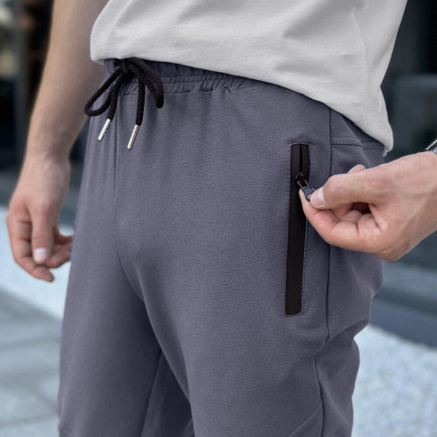 Штани Pobedov Everyday Темно-сірий