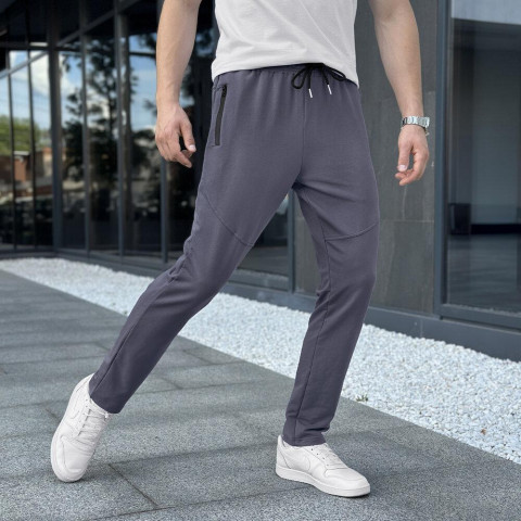 Штани Pobedov Everyday Темно-сірий