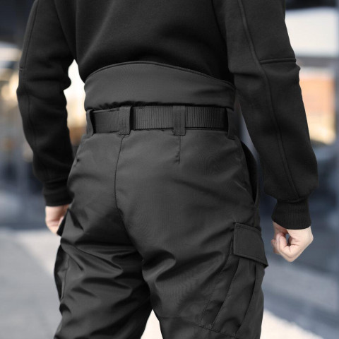 Штани зимові Pobedov Fight Чорний