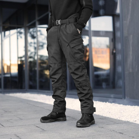 Штани зимові Pobedov Fight Чорний