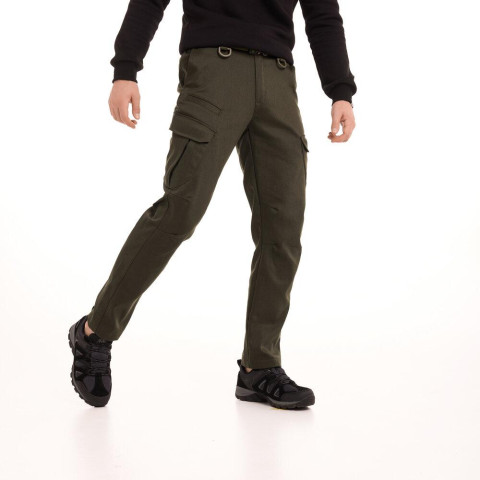 Штани-карго Pobedov trousers Tactical ЗИМА Хакі
