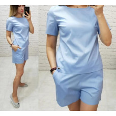 Костюм 169 блакитний