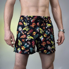 Шорти для плавання Pobedov Pool day Chortyky Чорний