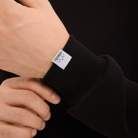 Світшот Pobedov 007 ЗИМА Чорний