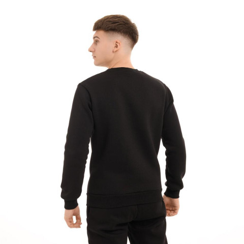 Світшот Pobedov 007 ЗИМА Чорний