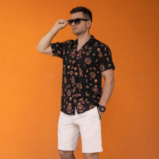 Сорочка Pobedov Dejavu Totem Чорний