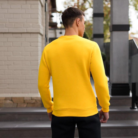 Світшот Pobedov 007 ЗИМА Світло-жовтий