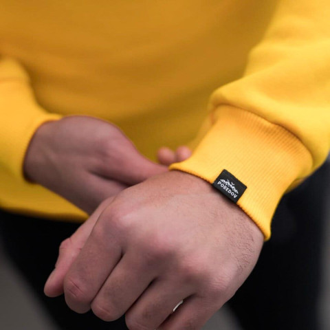 Світшот Pobedov 007 ЗИМА Світло-жовтий