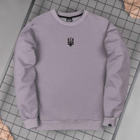 Світшот Pobedov 001 - Герб 4 см наклейка чорна Сталевий