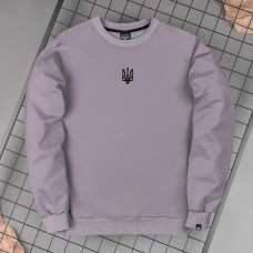 Світшот Pobedov 001 - Герб 4 см наклейка чорна Сталевий