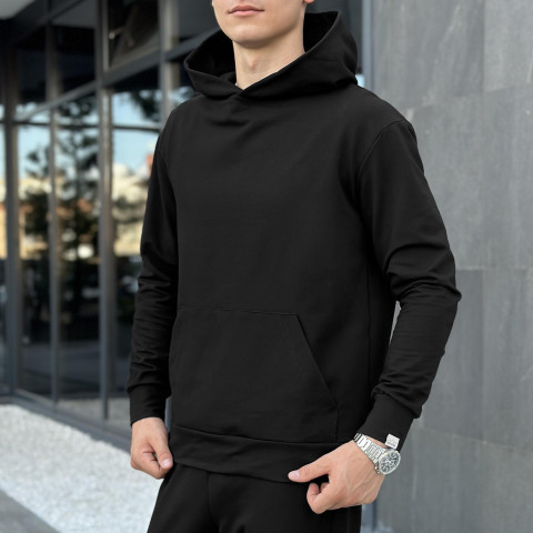 Худі Pobedov 001 Чорний