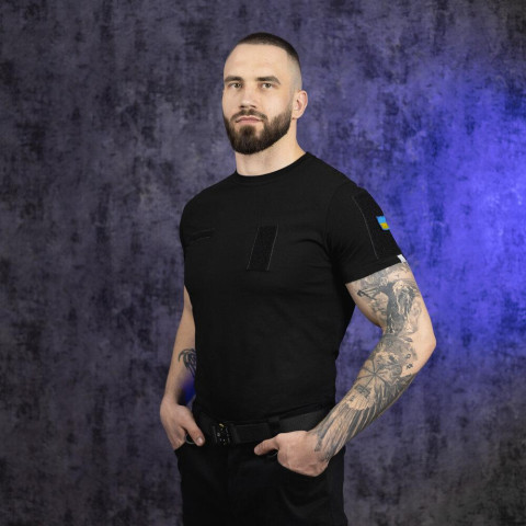 Футболка Pobedov Peremoga Військова Чорний