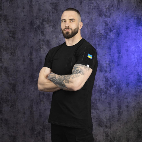 Футболка Pobedov Peremoga Військова Чорний