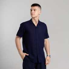 Сорочка Pobedov Marsel Темно-синій