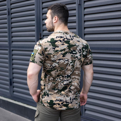 Футболка Pobedov Peremoga Військова Мультикам