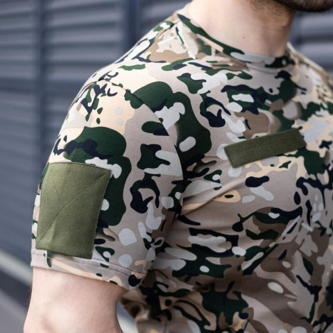 Футболка Pobedov Peremoga Військова Мультикам