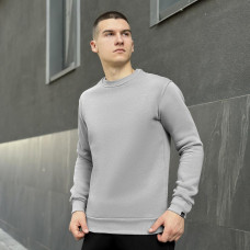 Світшот Pobedov 007 ЗИМА Сталевий