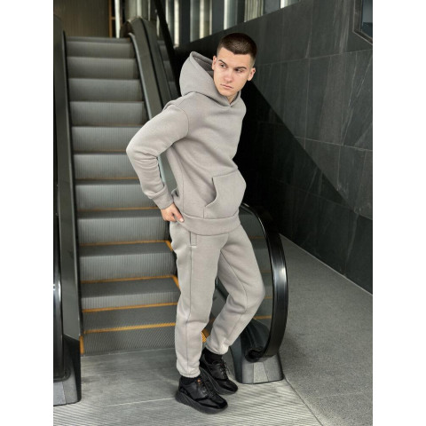 Худі Pobedov 008 ЗИМА Сталевий