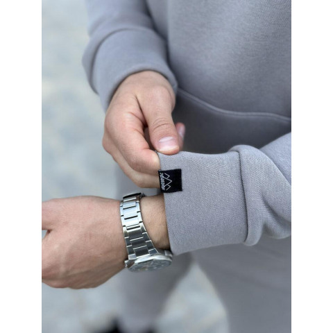 Худі Pobedov 008 ЗИМА Сталевий