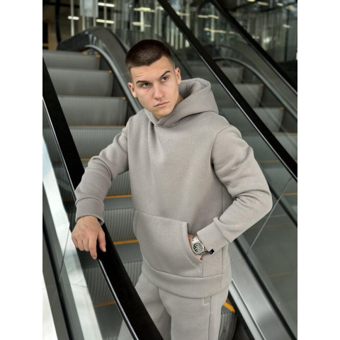 Худі Pobedov 008 ЗИМА Сталевий