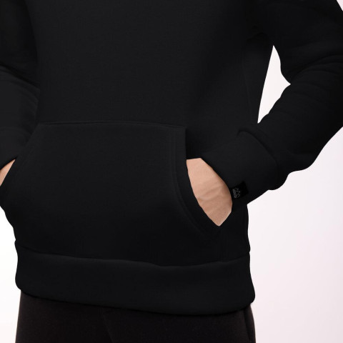 Худі Pobedov 008 ЗИМА Чорний