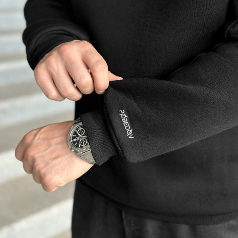 Світшот Pobedov Apex Чорний