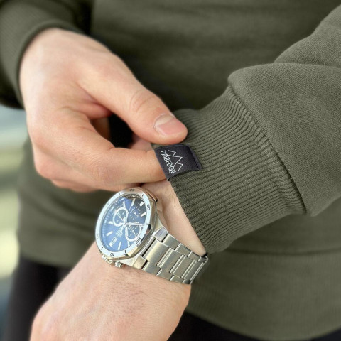 Світшот Pobedov 007 ЗИМА Темний хакі