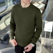 Світшот Pobedov 007 ЗИМА Темний хакі