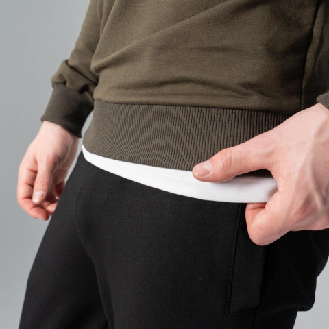 Світшот Pobedov 001 Світлий хакі