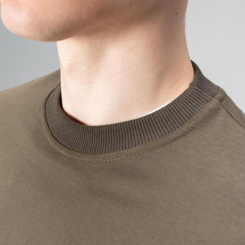 Світшот Pobedov 001 Світлий хакі