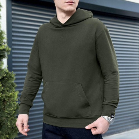 Худі Pobedov 001 Світлий хакі