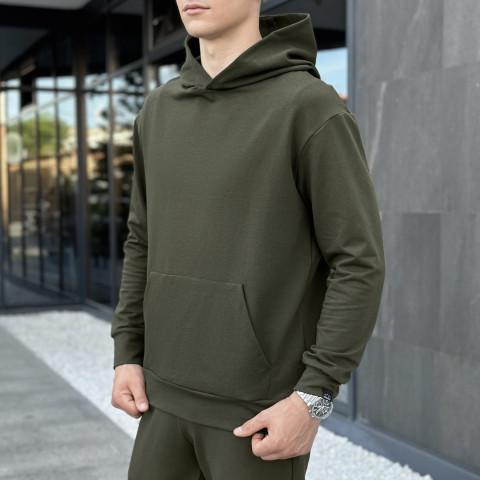 Худі Pobedov 001 Світлий хакі