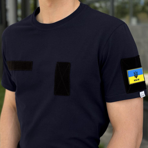 Футболка Pobedov Peremoga Військова Темно-синій