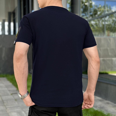 Футболка Pobedov Peremoga Військова Темно-синій