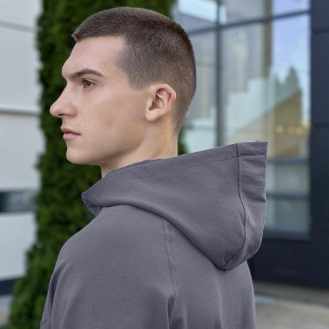 Кофта Pobedov Daily Темно-сірий