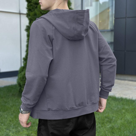 Кофта Pobedov Daily Темно-сірий