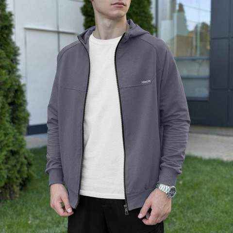 Кофта Pobedov Daily Темно-сірий
