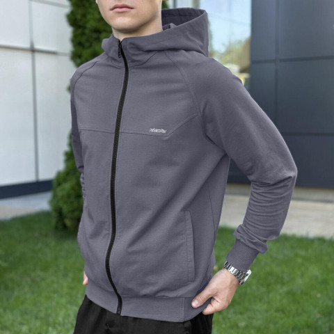 Кофта Pobedov Daily Темно-сірий