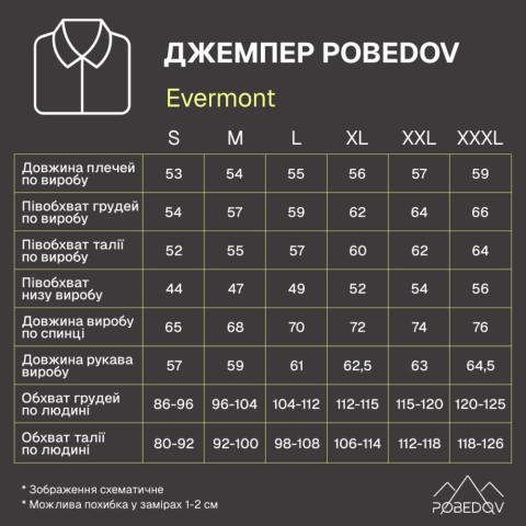 Джемпер Pobedov Evermont Чорний