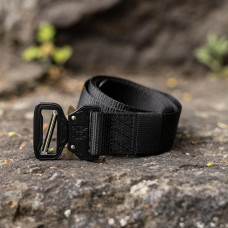 Ремінь Тактичний метал В2 Чорний