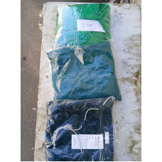 Брючний костюм з намистом, арт. 432, ізумруд